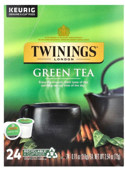 Buy Green Tea 24 Cups 0.11 oz (3 g) Each in UAE