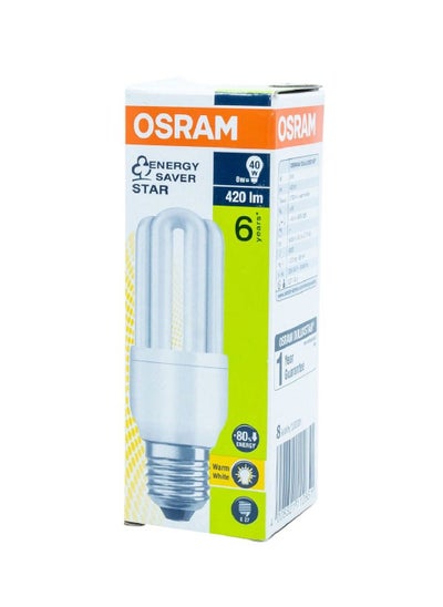 اشتري Osram Energy Saving Light 8W Warm White في الامارات