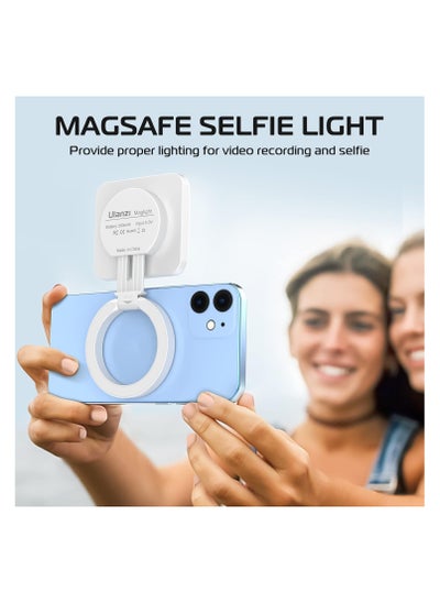 اشتري LT010 Cell Phone Selfie Light for Magsafe White for IPHONE في الامارات