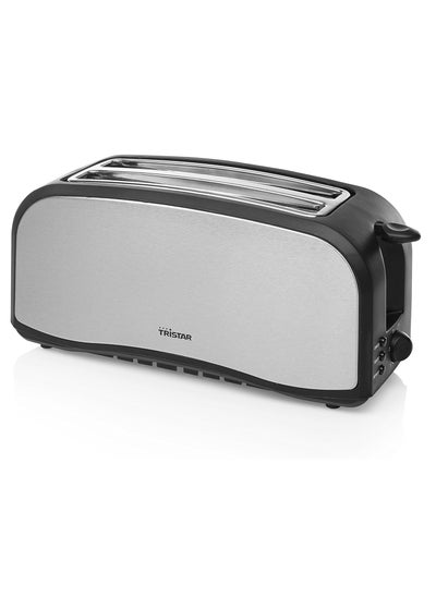 Buy BR-1046 Toaster – 1100W Stainless Steel, 4 Slice Capacity, 7 Browning Settings in UAE