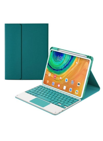 اشتري Cover Case for Huawei MatePad 11 2021 with Wireless Removable Bluetooth Keyboard, Trackpad في الامارات