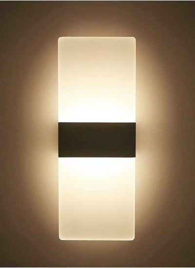 Buy LED Indoor Wall Light 12W Warm White 3000K in Saudi Arabia