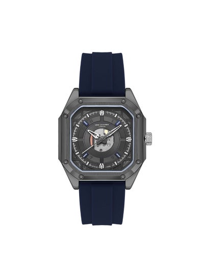 Buy Lee Cooper Men's Watch, Multi Function Display and Silicone Strap - LC08061.069, Dark Blue in UAE