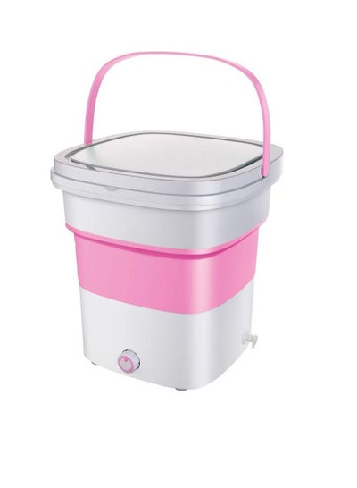 Pink Washing Machine Mini Mini Portable Washing Machine Pink Color price in Saudi Arabia | Noon ...