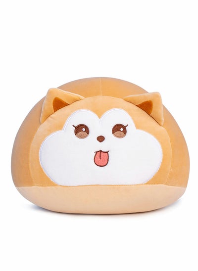 Buy Pillow   Shiba Plush Pillow, Fat Shiba Plush Pillow, Plush Animal Toy Adorable Hugging Sleeping Pillow for Toddler Kids Friends 11.8 Inches in UAE