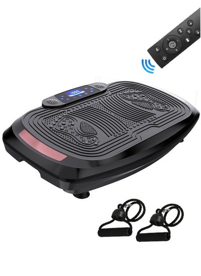 Buy 3D Vibration Plate Exercise Machine - Dual Motor Oscillation, Pulsation 3D Motion Vibration Platform - Full Whole Body Vibration Machine for Home Fitness in Saudi Arabia