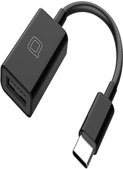 Buy Keendex kx 2576 otg type-c male to usb 3.0 female, 10cm - black in Egypt