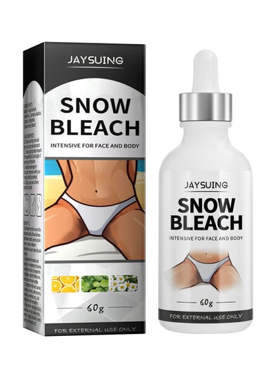 Buy Snow Bleach Essence Underarm Whitening  ，Dark Spot Essence， Skin Whitening ，Body Dark Spot Remover ，Private Part Whitening，Intimate Area Whitening，Correcting Dark Spots，Face and Body Skin Bleaching  ﻿ in Saudi Arabia