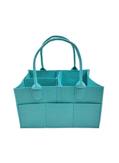 Buy Detachable Maternal And Infant Supplies Felt Storage Compartment Package Blue in Saudi Arabia