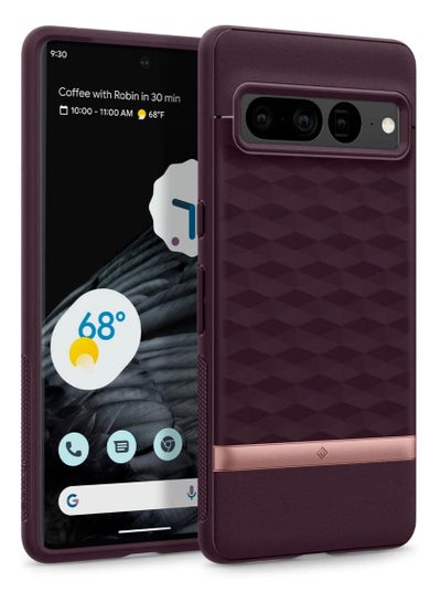 Buy Caseology Parallax Case Compatible with Google Pixel 7 Pro - Burgundy in Egypt
