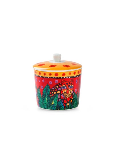 Buy Sugar Bowl Laurel Burch Jungle Red in UAE