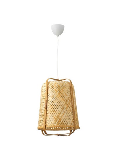 Buy Pendant Lamp Bamboo Handmade 40 Cm in Saudi Arabia