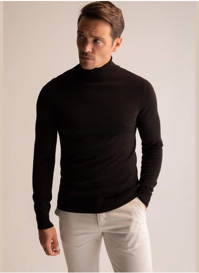 Buy Slim Fit Turtleneck Jumper in UAE