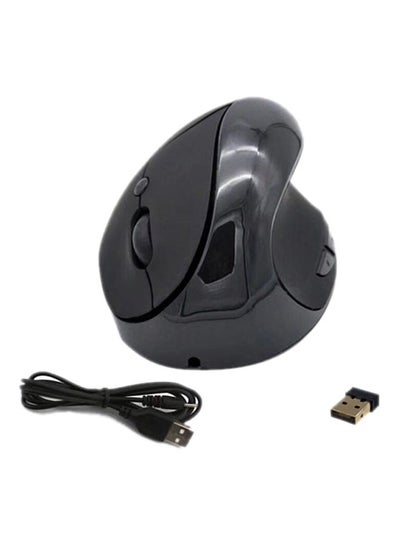 Buy Rechargeable Optical Wireless Mouse 12.8X8.8X7.3centimeter Black in UAE