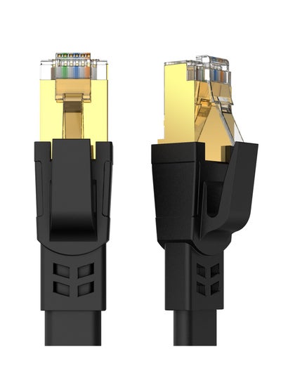 Buy 15m CAT8 High Speed Ethernet Cable Black in UAE