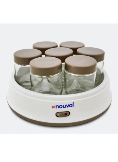 Buy Yogurt Maker, 7 Cups - White in Egypt