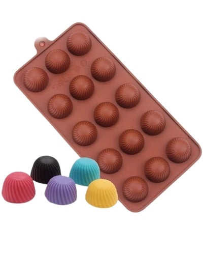 Buy Silicone Mold for Chocolate, Candy Ice Cubes Multishape in Egypt