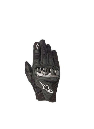 Buy Alpinestars SMX-1 Air V2 Vented Leather Motorcycle Glove 3570518-10-L- Black in UAE