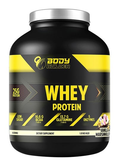 Buy 100% Whey Protein Support Muscle Growth And Repair Fast Absorption Vanilla Marshmallow Flavor 4 Lbs in Saudi Arabia