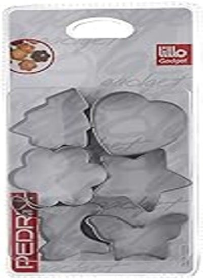 Buy PEDRINI Cookie Cutters, 6 Pcs Assorted in Egypt