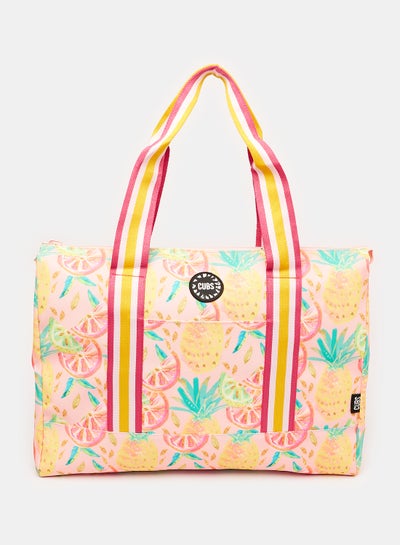 Buy Golden Pineapples & Lemons clutch woman bag in Egypt