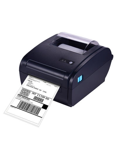 اشتري Desktop Thermal Label Printer for 4x6 Shipping Package Label 160mm/s High Speed USB&BT Connection Printer Label Maker Sticker Max.110mm Paper Width في السعودية