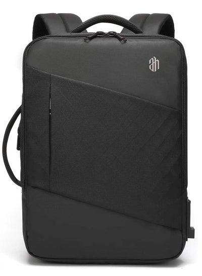 Buy Professional Business Travel Backpack,Laptop Bag with USB Charging Port and Headphone Jack,College Book Bag for Men in UAE