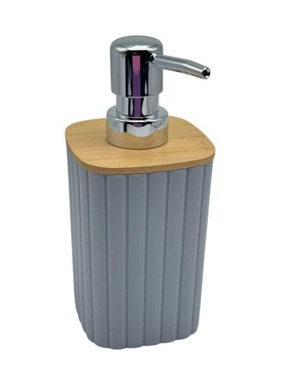 Buy QSHOP® Soap Dispenser with Wooden Lid – Modern Luxury Design for Kitchens and Bathrooms with Modern and Traditional Decorations Fits Homes, Hotels, Offices in Egypt