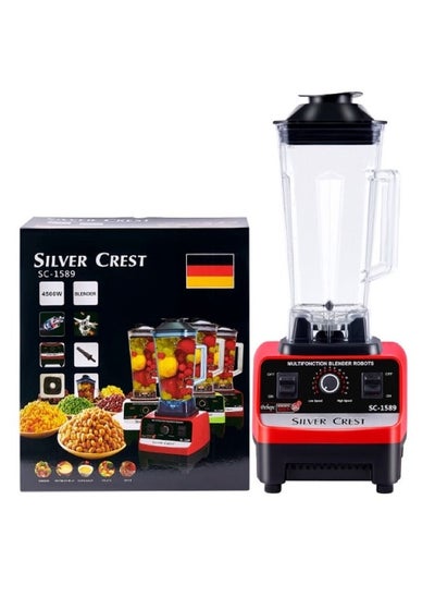 اشتري 2.5L 4500W BPA Free Professional Heavy Duty Commercial Timer Blender Mixer Juicer Food Processor Smoothies Ice Crusher في الامارات