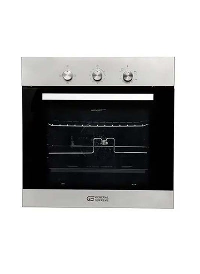 اشتري General Supreme Built-in Gas Oven 60CM, 64L, 3-Functions, Steel, Italy في السعودية