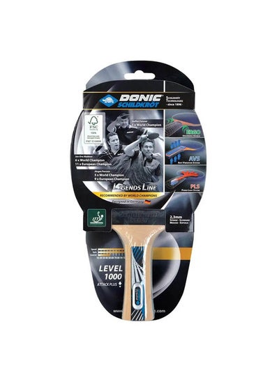 اشتري Donic Schildkrot Legends 1000 FSC Table Tennis Bat في مصر