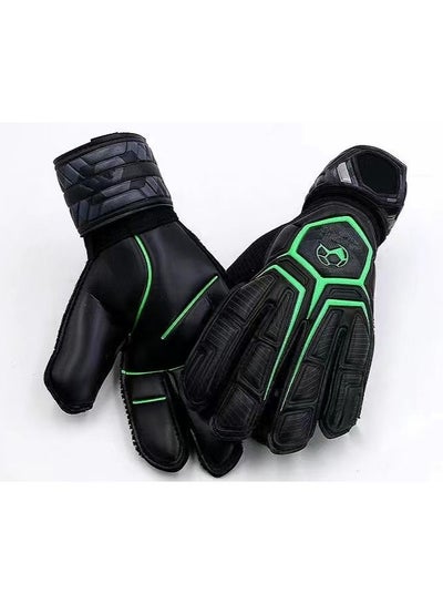 Buy Football Goalkeeper Gloves Goalkeeper Adult Professional Finger Protection Equipment in Saudi Arabia