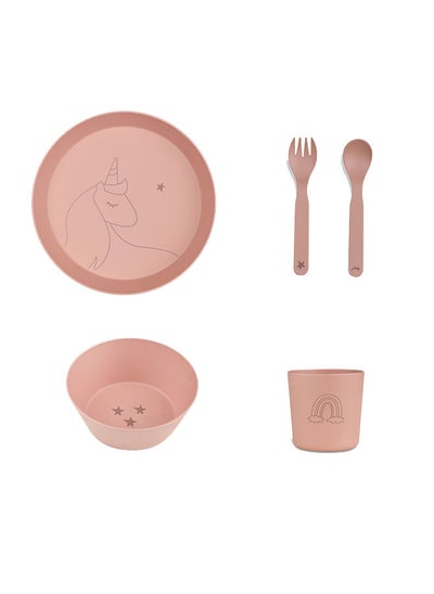 اشتري PLA Tableware Set Unicorn في الامارات