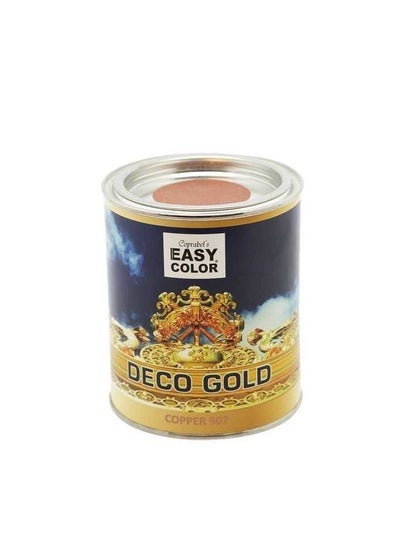 Buy Easy Color Deco Gold Copper 907 Water Base Paint - 250ml in UAE