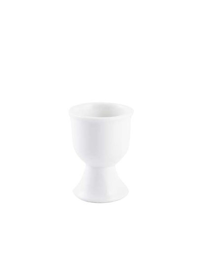 Buy Ivory Porcelain Egg Cup 5x7 cm in UAE