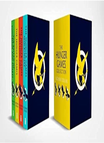 اشتري Hunger Games 4 Book Paperback Box Set by Suzanne Collins Paperback في الامارات