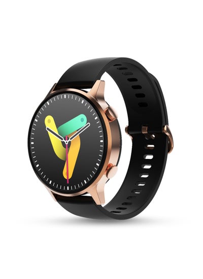 Buy Vast 1.43' (3.63 cm) Amoled Display Smartwatch, Always On Display, Compatible with Android & iOS, IP67 Water Resistant, Health Suite, Multi Sports Modes, Round Dial, Multi Watch Faces, Midnight Gold in UAE