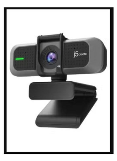 اشتري j5create JVU430 USB 4K Ultra HD Webcam في الامارات