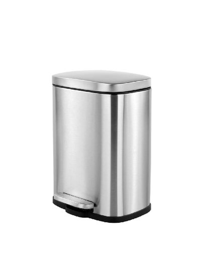 Buy High-Quality and Durable Pedal Bin Stainless Steel 5 L HDB-10501A in Saudi Arabia