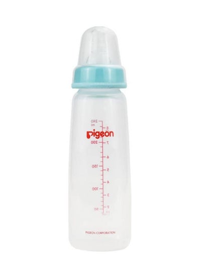 اشتري Slim Neck Plastic Bottel Multicolour Clear 240ML في الامارات