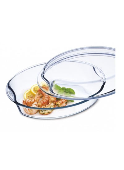 اشتري Simax - Oval Casserole With Lid 2.5+1.9ltr-7536/7546-N في الامارات