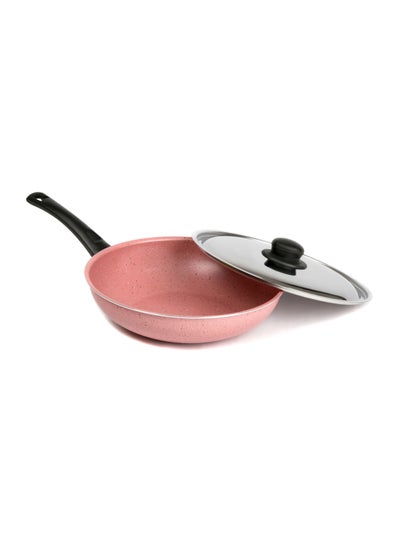 Buy Granite Deep Frying Pan With Lid 28 Cm Cashmere in Egypt