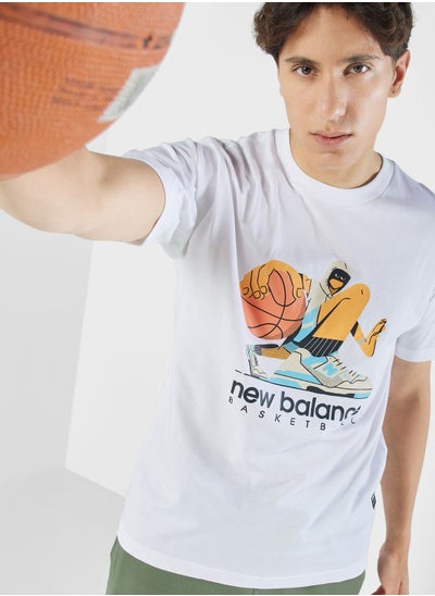 Buy Artist Hoops Graphic T-Shirt in Saudi Arabia