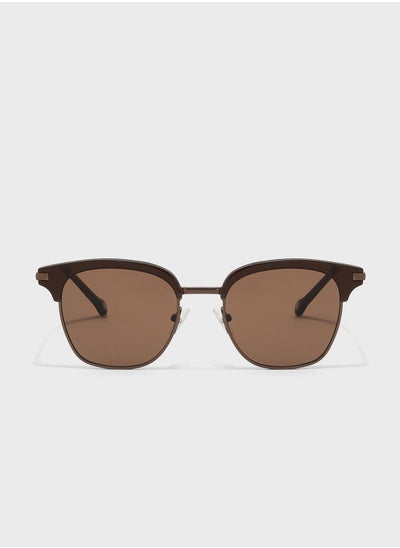 اشتري Fossil Round Sunglasses في السعودية