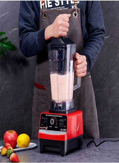 اشتري Heavy Duty Blender Juicer For Precision Blending Food Processing Ice Smoothies Crusher Blander Blender Mixer Juicer With Powerful Motor في الامارات