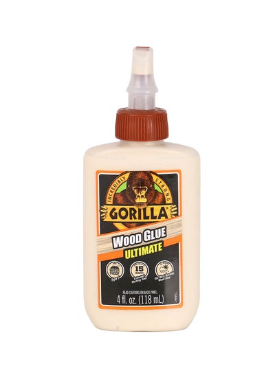 Buy Gorilla Ultimate Waterproof Wood Glue, 4 Ounce in UAE