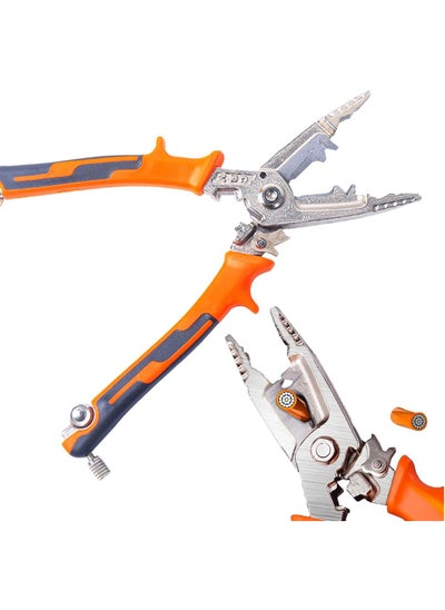 اشتري Wire Stripper Cutter Wire Crimping Tool Automatic Wire Stripper Wire Cutter Wire Crimper Cable Stripper Wiring Tools and Multi-Function Hand Tool في الامارات