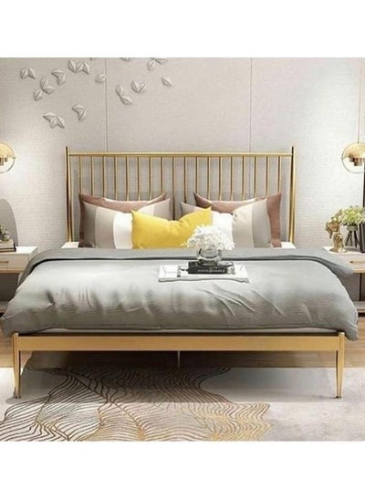 Buy Gold Bed Frame 120x200 cm in Saudi Arabia