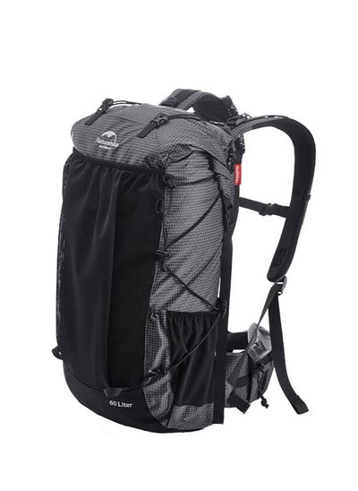 اشتري Rock 60L+5L Hiking Backpack 60L+5L Black في السعودية