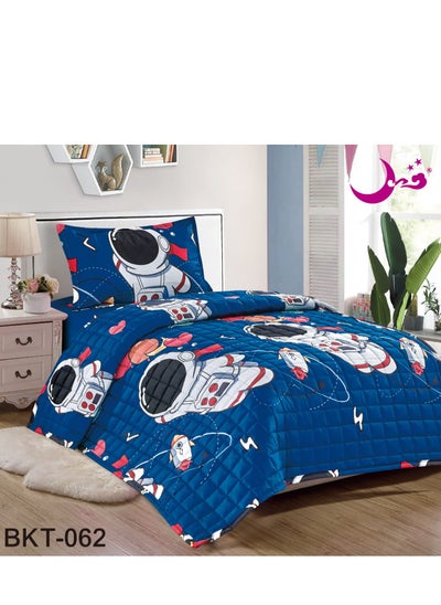 Buy Compressed Bed Comforter Set Consisting of 3 Piece Children's Drawings in Saudi Arabia